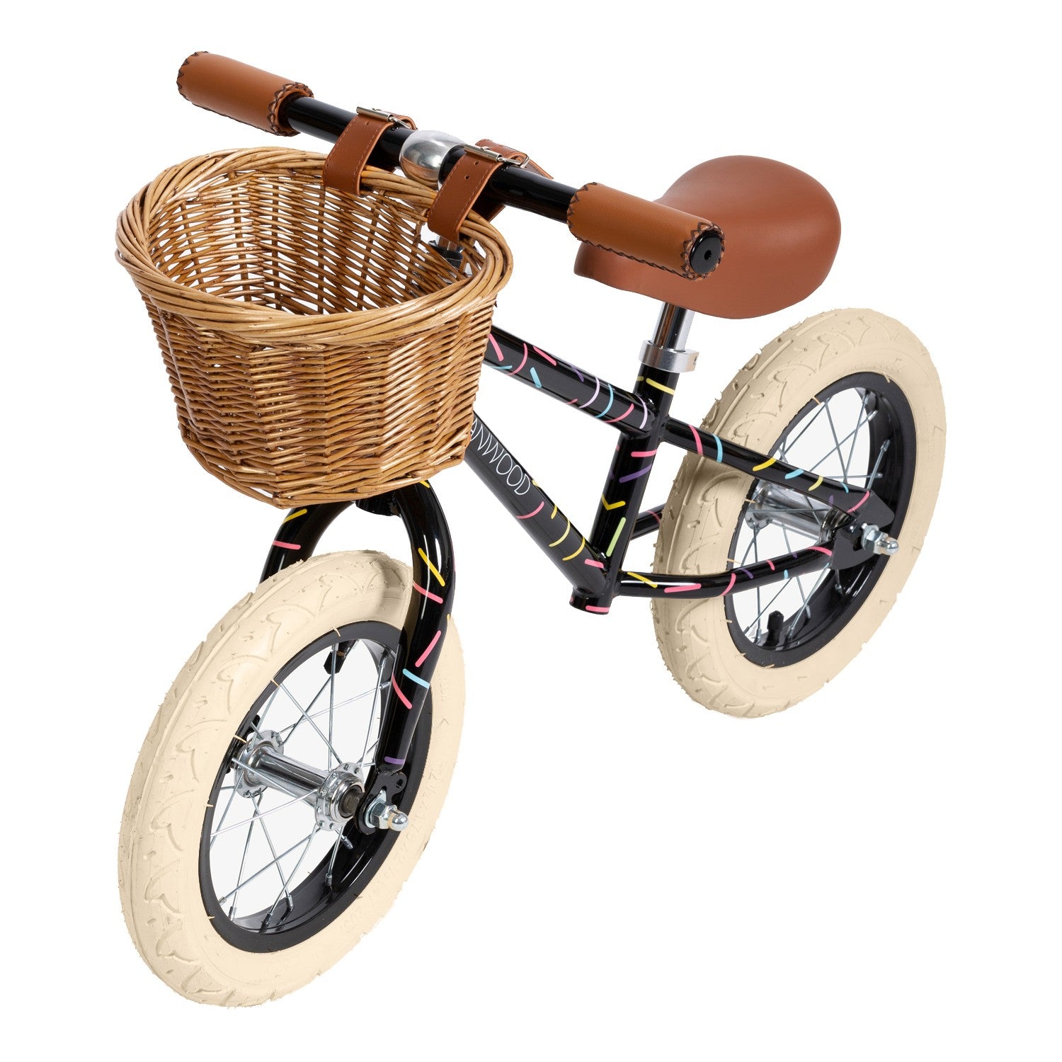 Balance bike Marest - Allegra black