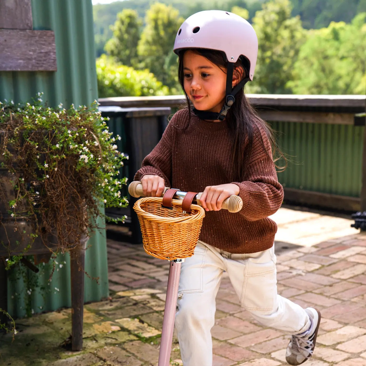 Classic Helmet Banwood - Matte Dustypink St